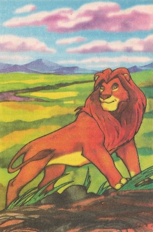 Король-лев и серый мотылек. Иллюстрация № 1