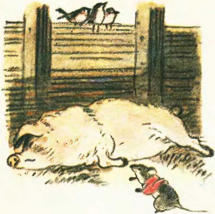 Сказка о  глупом мышонке. Иллюстрация № 7