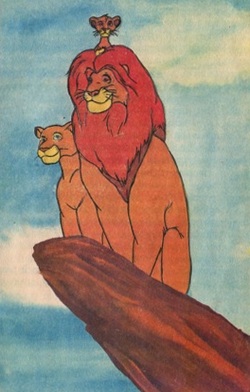 Король-лев и его верные друзья. Иллюстрация № 1