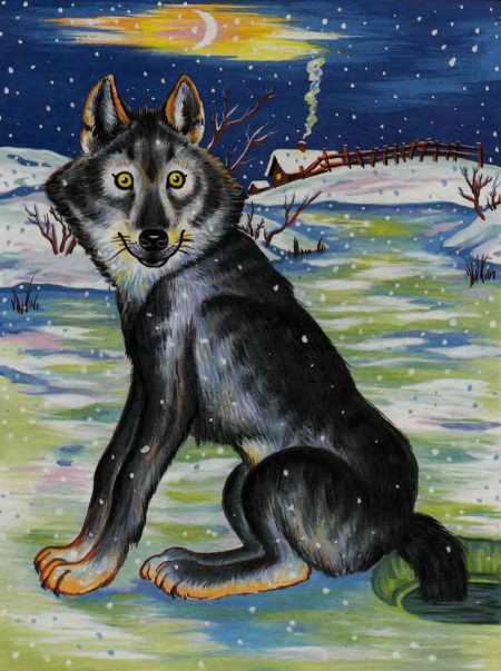 Лисичка-сестричка и волк. Иллюстрация № 10