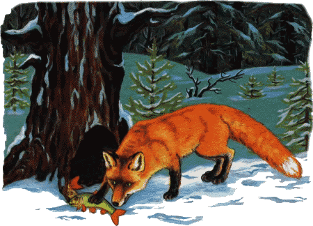 Лисичка-сестричка и волк. Иллюстрация № 17