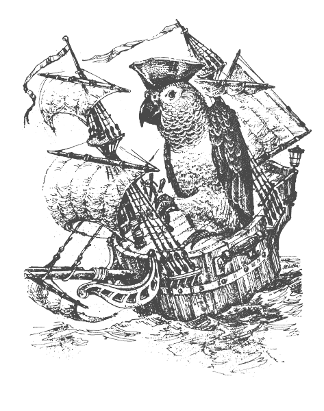 Гарри и попугай. Иллюстрация № 1