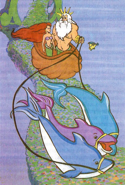 Русалочка в заколдованном озере. Иллюстрация № 17